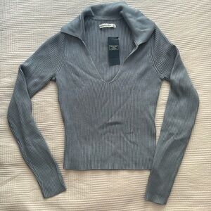 Abercrombie cropped sweater